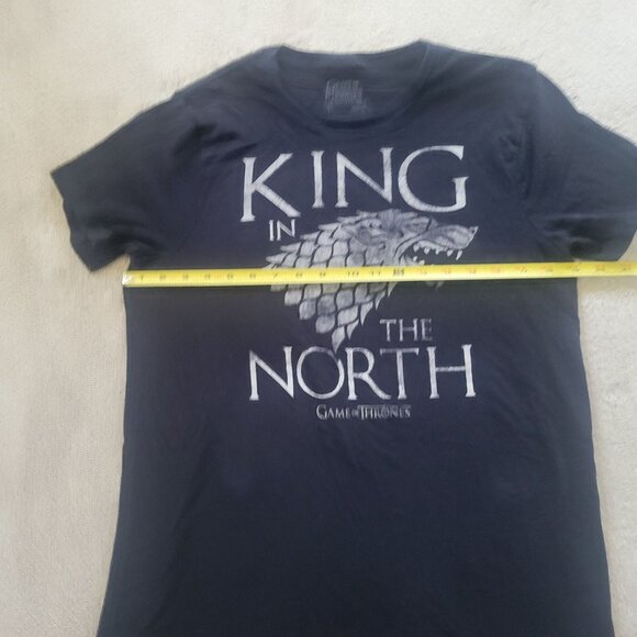 King Of the North T Shirt Game Of Thrones Official Medium - Picture 5 of 8